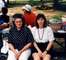 Iola Fortner on the Left