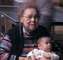 Ruth & great, great grandson, Jimmy Martin