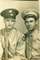 Albert is on the Left and shown here as a young military man