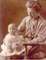 Lorraine Dorothea Dougherty with Grandmother Coupler-1922