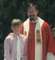 Marc's Confirmation  May 17, 1987<br>Marc with Pastor Steiner