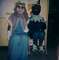 Kermit the Frog(Ruth) and Miss Piggy(Fay) Halloween 1980