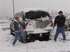 Jim and Jan Fox in a snowball fight in Colorado