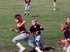Flag football, a great action shot.