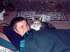 Felix the cat and Andy, just relaxing.