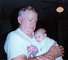 Paul with his first Grandbaby, Tarah (Punky)-1992