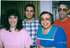 Devi, Mark, Diane and Steve at home in Oklahoma