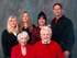 Don and Betty with their Children, Janice Hofstra, Michelle Dudley, Beth Williams and Carl Hibma.