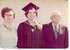 ORU Graduation with her fahter and Stepmother (Whom she called "Mother") Casimer and Velma Vieux