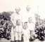 Mom, dad, and kids at Elmwood Park
