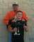 With grandson after football win