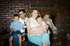with great-niece Julie Morris Burns and great-nephew Dusty Morris, his twins, Taylor & Dillon