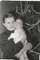 Pat with daughter Jean beside the Christmas tree, 1953.
