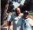 Granny and Telli at Celebrity Golf Tournament. 