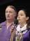 Terry & daughter Rachel singing the Lord's Prayer at IICOT Pow-wow