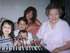 June 16, 2000<br>A little music after the swim<br>Great-Grandkids