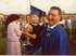 Buster Figgs Wolf (in hat) and uncle "Kish" Wolf, graduation '94<br>May 21, 1994<br>Sequoyah High School