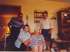 Bob, Juanita, Grace (Granny), and Bill Newman on Grace's 85th Birthday