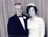 Lorraine Dorothea Hirst with husband, Theodore J. Hirst, Sr., 1966.  At wedding of daughter, Cynthia