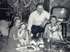 Junior with daughters, Pam and Phyllis<br>1954