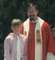 Marc's Confirmation  May 17, 1987<br>Marc with Pastor Steiner