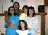 Sally & son, Donnie Feagan, & daughters, Donna Chronister, Patti Boyles & Shannon Feagan 1995