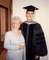 1986 Kent graduating from medical school with his proud mother Shirley Medcalf.