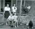 Norabel, Marie, "Papa" Romie Dagenhart, Wendel and June on the front porch of their home.