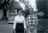 Wayne and Eunice in May of 1959 at 6505 S. Peoria, Tulsa, OK
