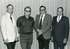 30 years of service award, Guy Richey, Glen David, Steve Jatras and Walt Hogan on November 4, 1981