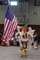 Terry bringing in the American flag at the debut of the IICOT Honor Our Veterans Color Guard at the IICOT Christmas Pow-wow 3 years ago.<br>