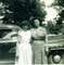 Photo taken in 1951. Carolyn is age 17 standing on the left next to her mother.<br>